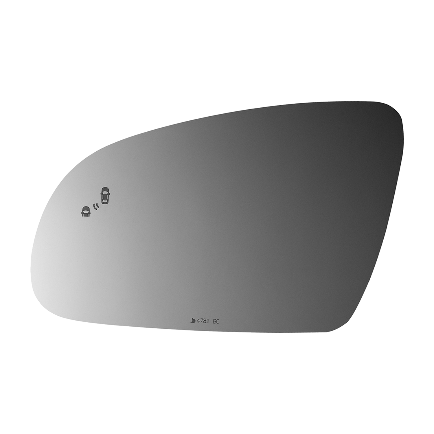 SIDE VIEW MIRROR W BLIND SPOT CROSS PATH